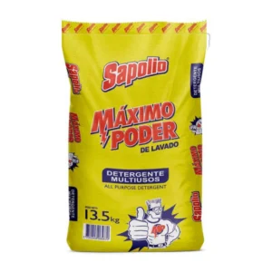 Detergente Sapolio polvo MaxiPoder 13.50 kg